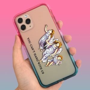 Angles - you can’t hang with us iPhone Case